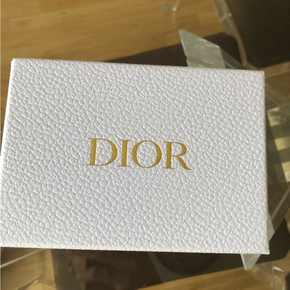 Christian Dior Lady Dior Jasmine Card Holder Wallet In Black Patent Leather - Picture 8 of 9